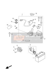 4B0H35070000, Abdeckung, Geschwindigkeits, Yamaha, 0